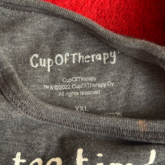 Cup of therapy women’s tank top - Picture 3 of 5